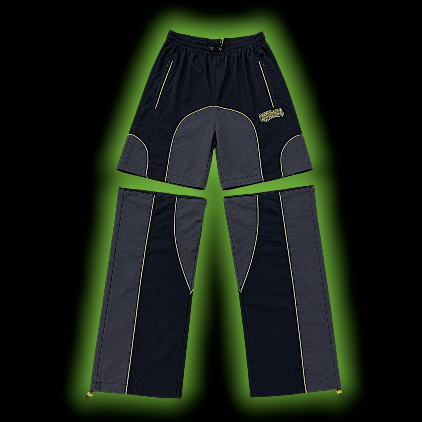 OFFENDERS 2 IN 1 CONVERTIBLE TRACK-PANTS
