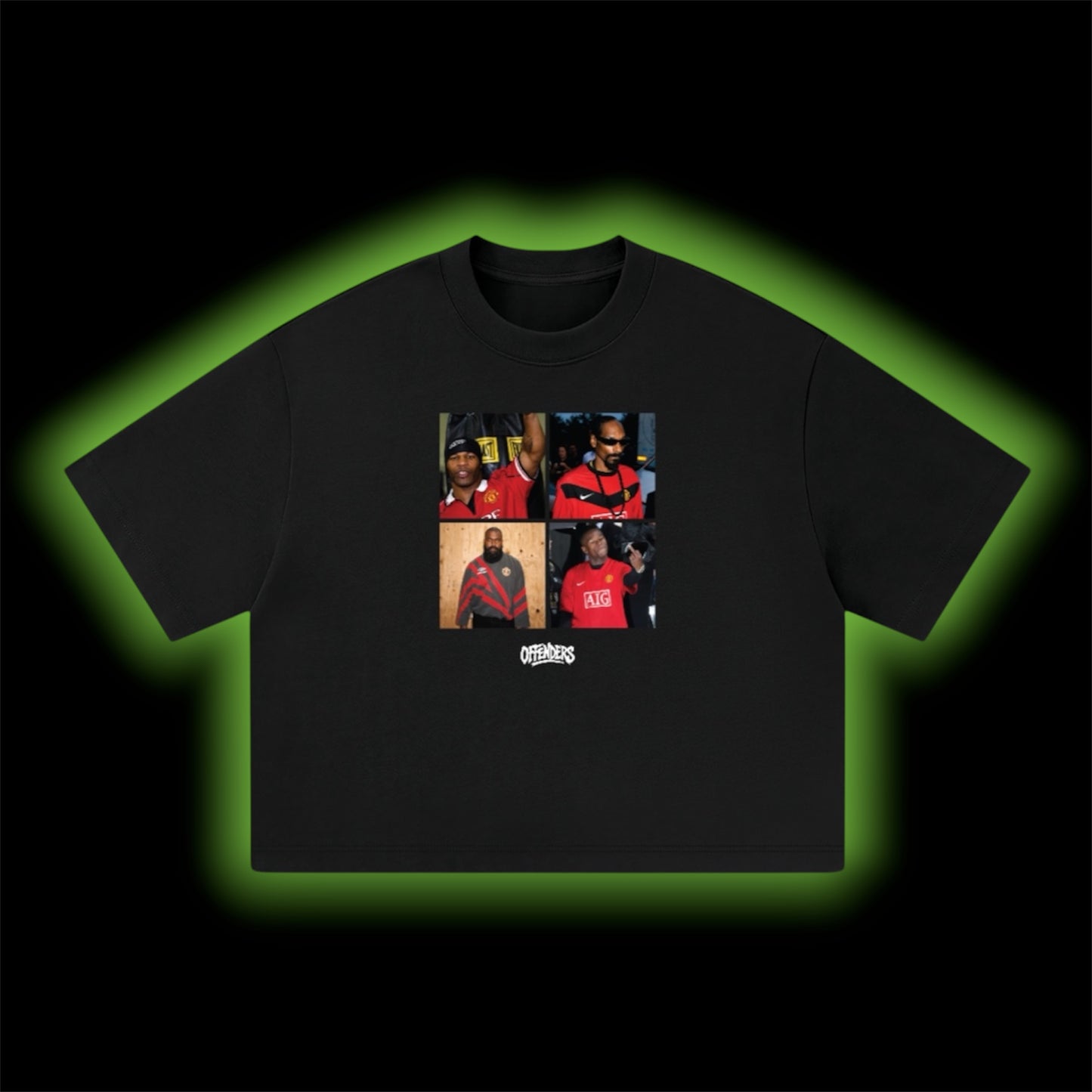 OFFENDERS MYSTERY T-SHIRTS (BLACK)
